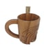 Disney Enchanted Tiki Room Vintage Tiki Mug With Handle Carved Wooden Large