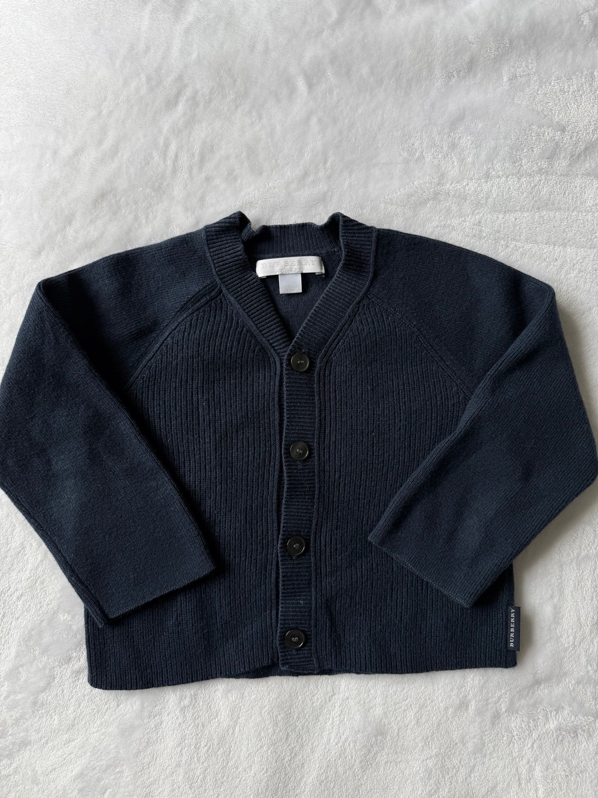 Burberry baby boy cashmere sweater cardigan 2T