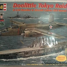 Revell Doolittle Tokyo Raid Set B-25B Bomber & Aircraft Carrier USS Hornet