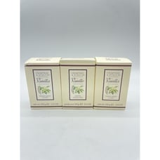 3 Crabtree & Evelyn Vanilla Perfumed Soap 3.5oz Retired Discontinued Bs276