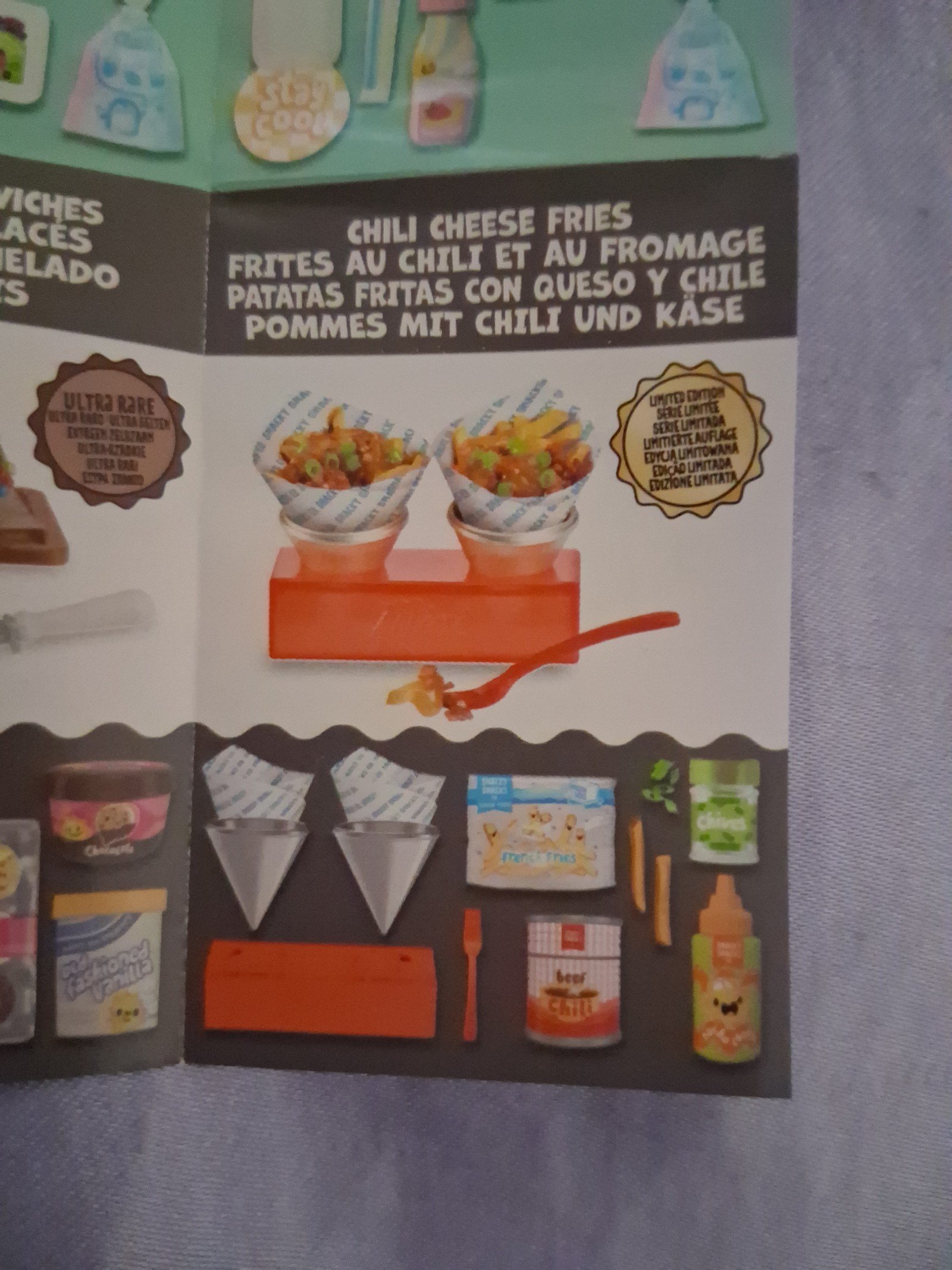 Miniverse Cafe Series 3 Rare Limited Edition Chilli Cheese Fries Unopened