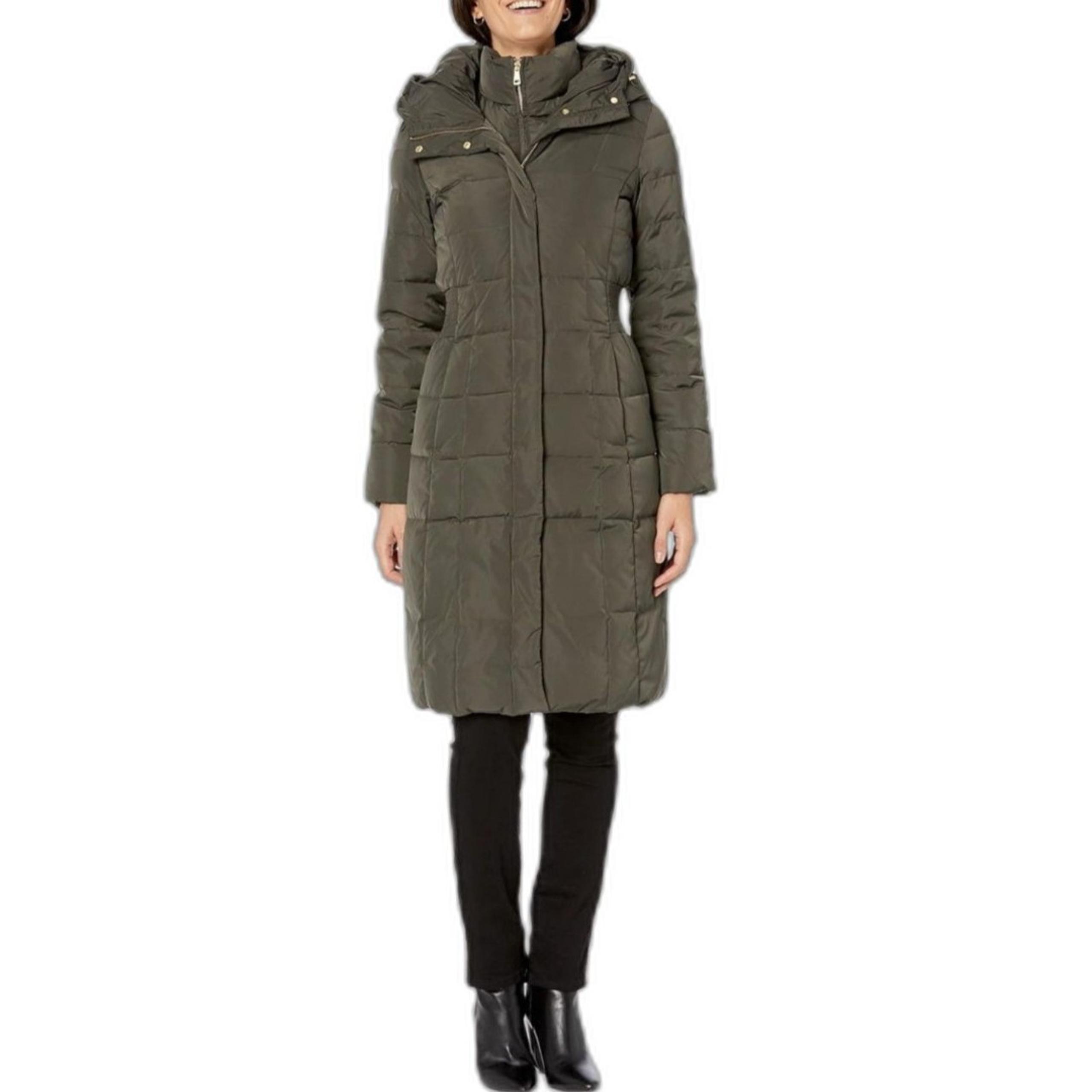 Cole Haan Down Hooded Puffer Coat Jacket Large