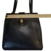 RARE Vintage Coach 97 Weston Shopper (9021) Black Brass Turn-Lock Bag ~PRISTINE