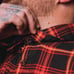 DIXXON x MESHUGGAH IMMUTABLE Collab Limited Edition Flannel - Men's 2XL Tall