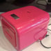 Tiger 3 cup rice cooker in cute pink - Used