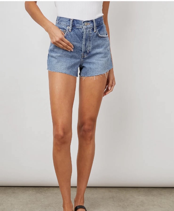 NWT Sz.29 Rails The Fairfax High Rise Cut Out Shorts
