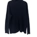 polo ralph lauren preppy navy blue quarter zip sweater size XL