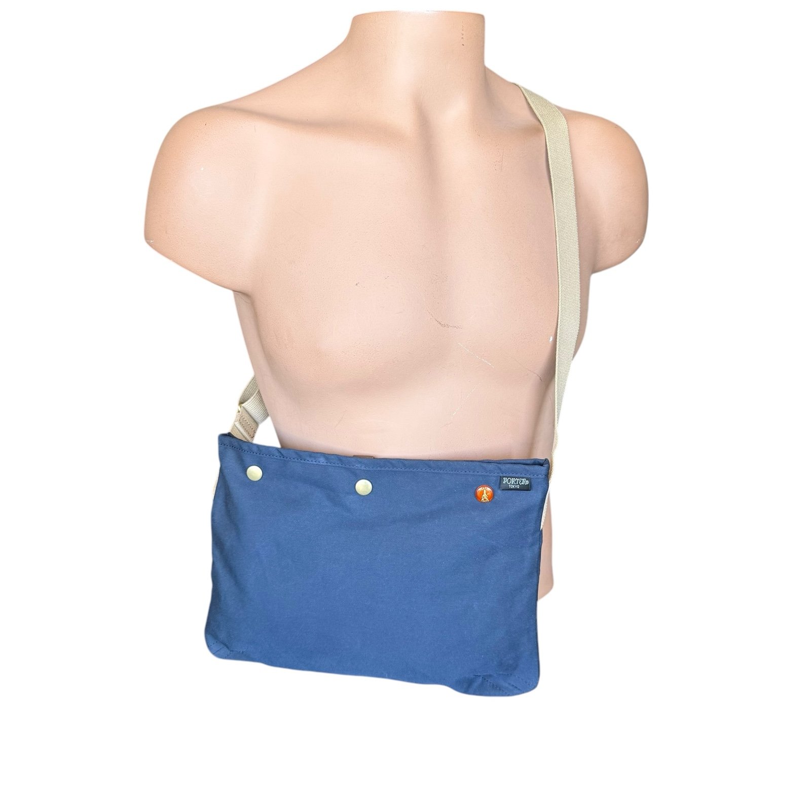 PORTER Tokyo Canvas Shoulder Crossbody Bag