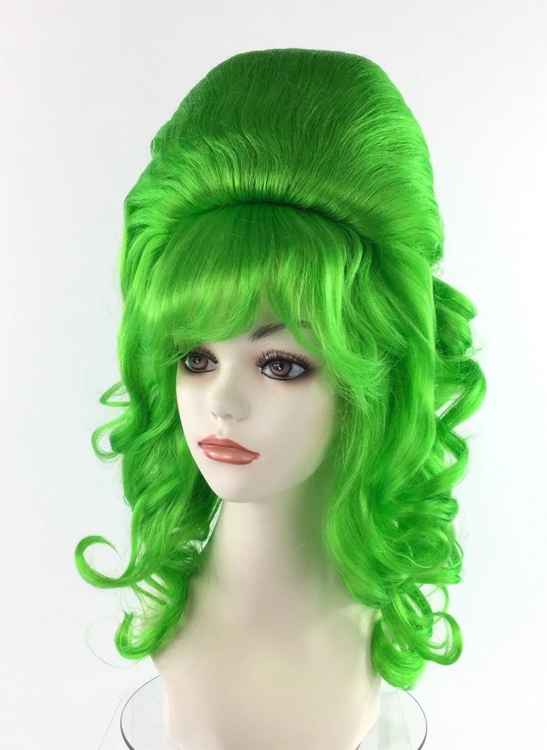 Premium Drama Anime Cosplay Wig - Green