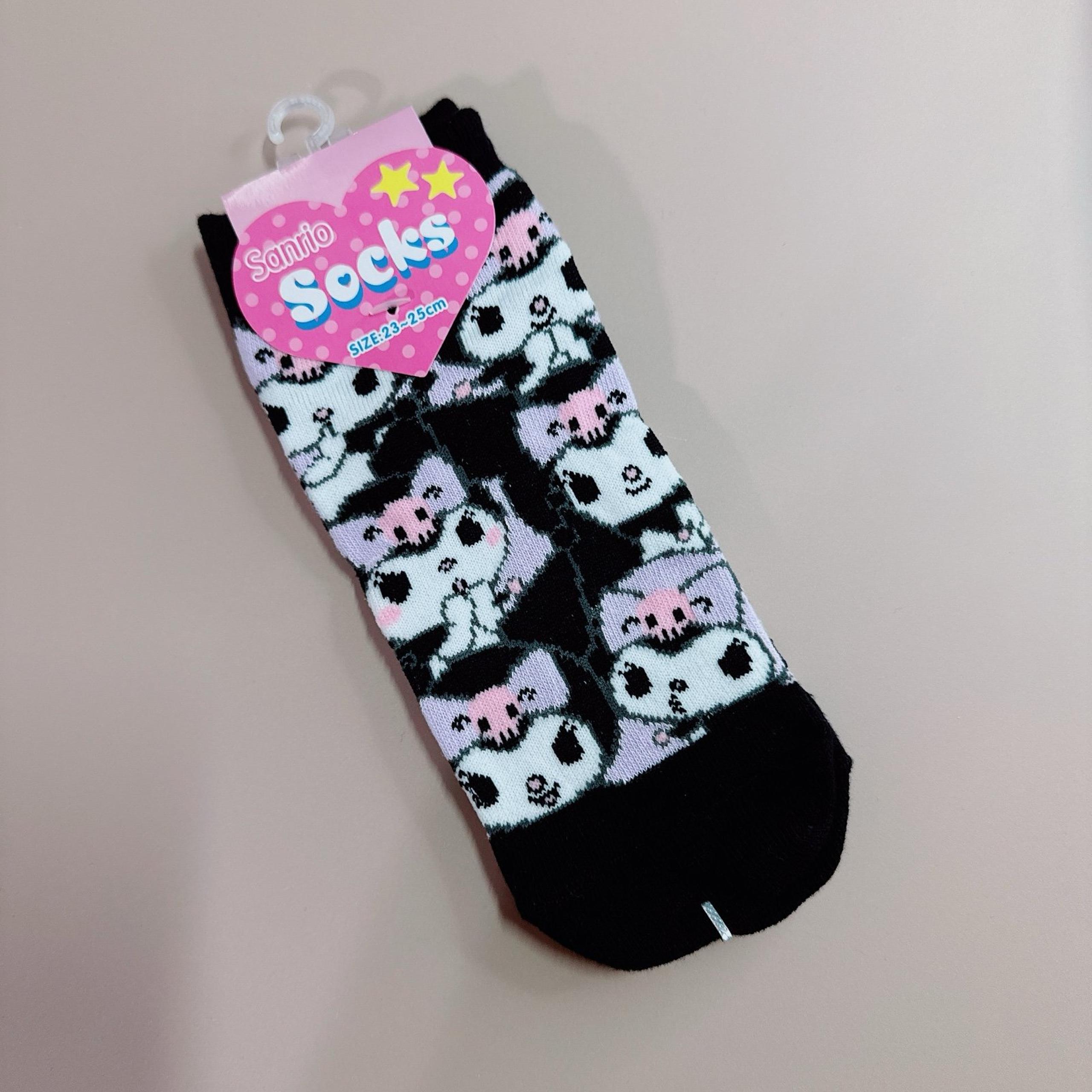 Cute Sanrio Kuromi Socks