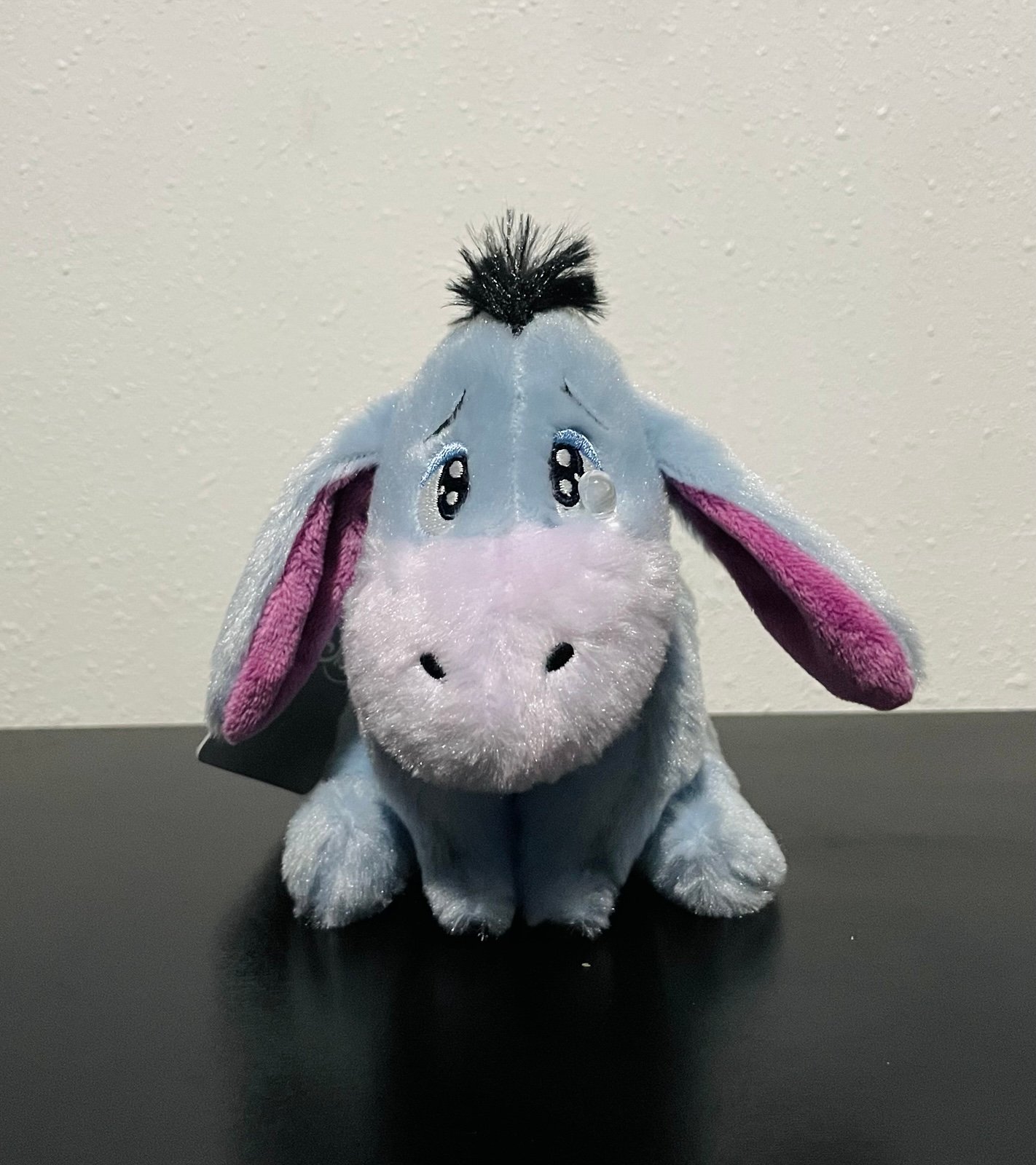 Disney Tokyo Exclusive Winnie the Pooh Eeyore Cute Teary Eye Plush Keychain