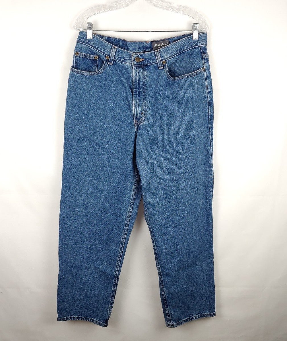 Vintage VTG 90's Eddie Bauer Jeans Size 35x30 | Casual Basic Streetwear Retro