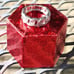 Sterling Silver Diamond Cuban Link Ring