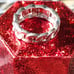 Sterling Silver Diamond Cuban Link Ring