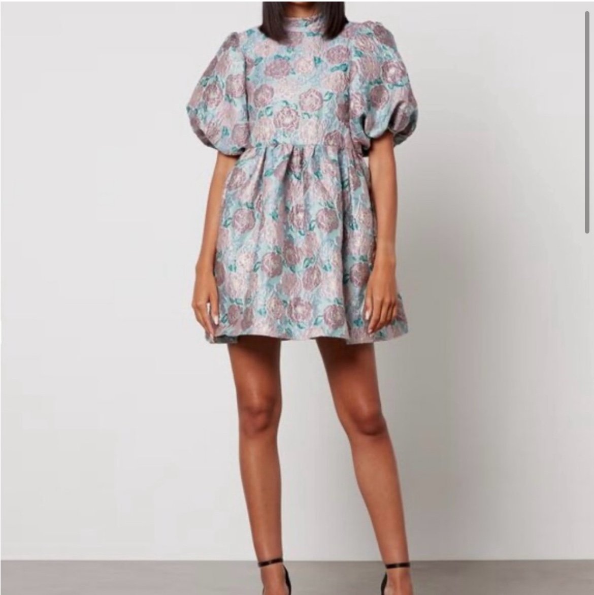 NWOT Sister Jane Floral Jacquard Mini Dress