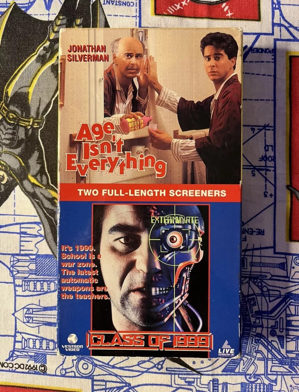Age Isn’t Everything / Class Of 1999 VHS Tape Promo Screener Double Feature