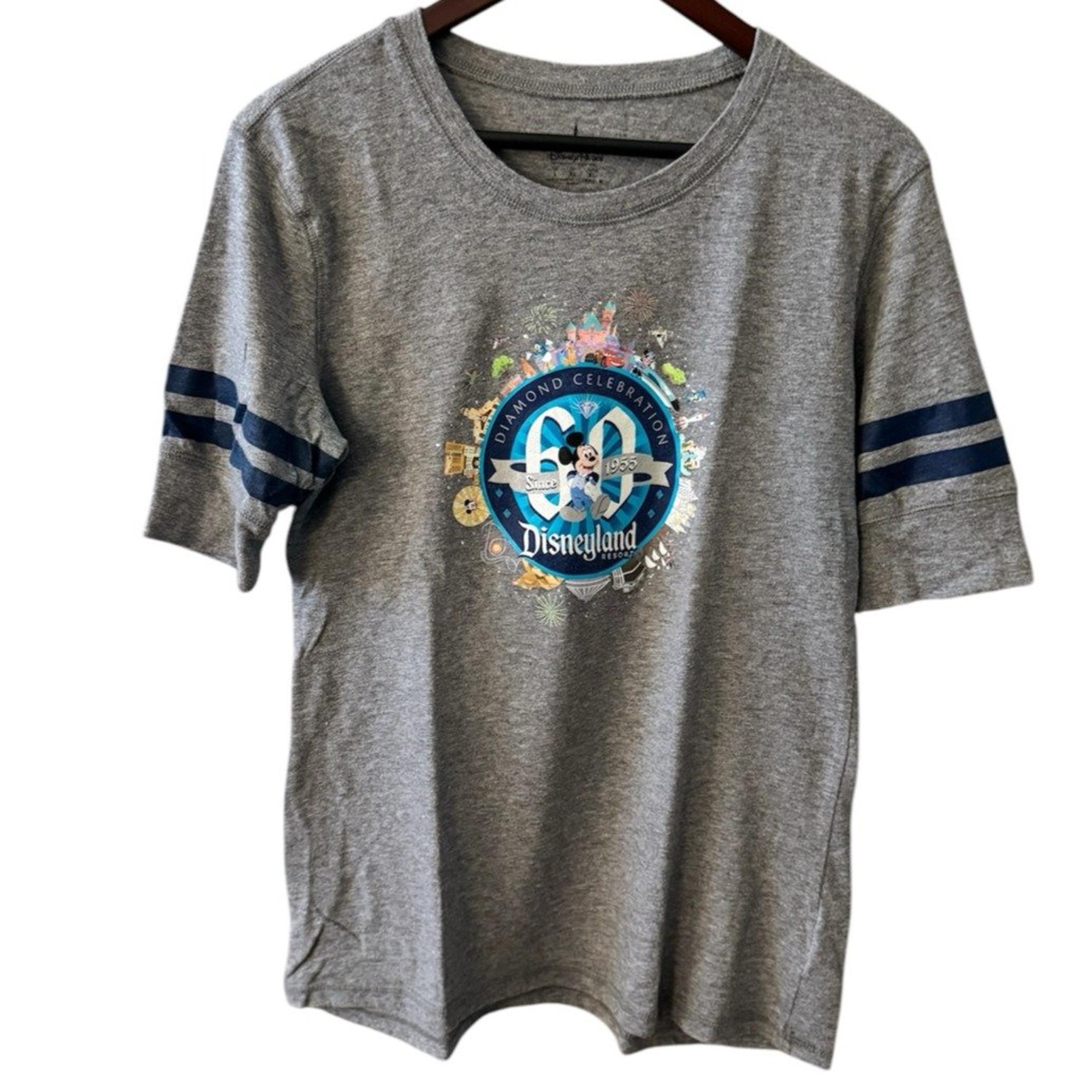 Celebrate 60 years of magic with this Disneyland Diamond Celebration Ringer Tee