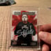 AEW upper deck sting autograph