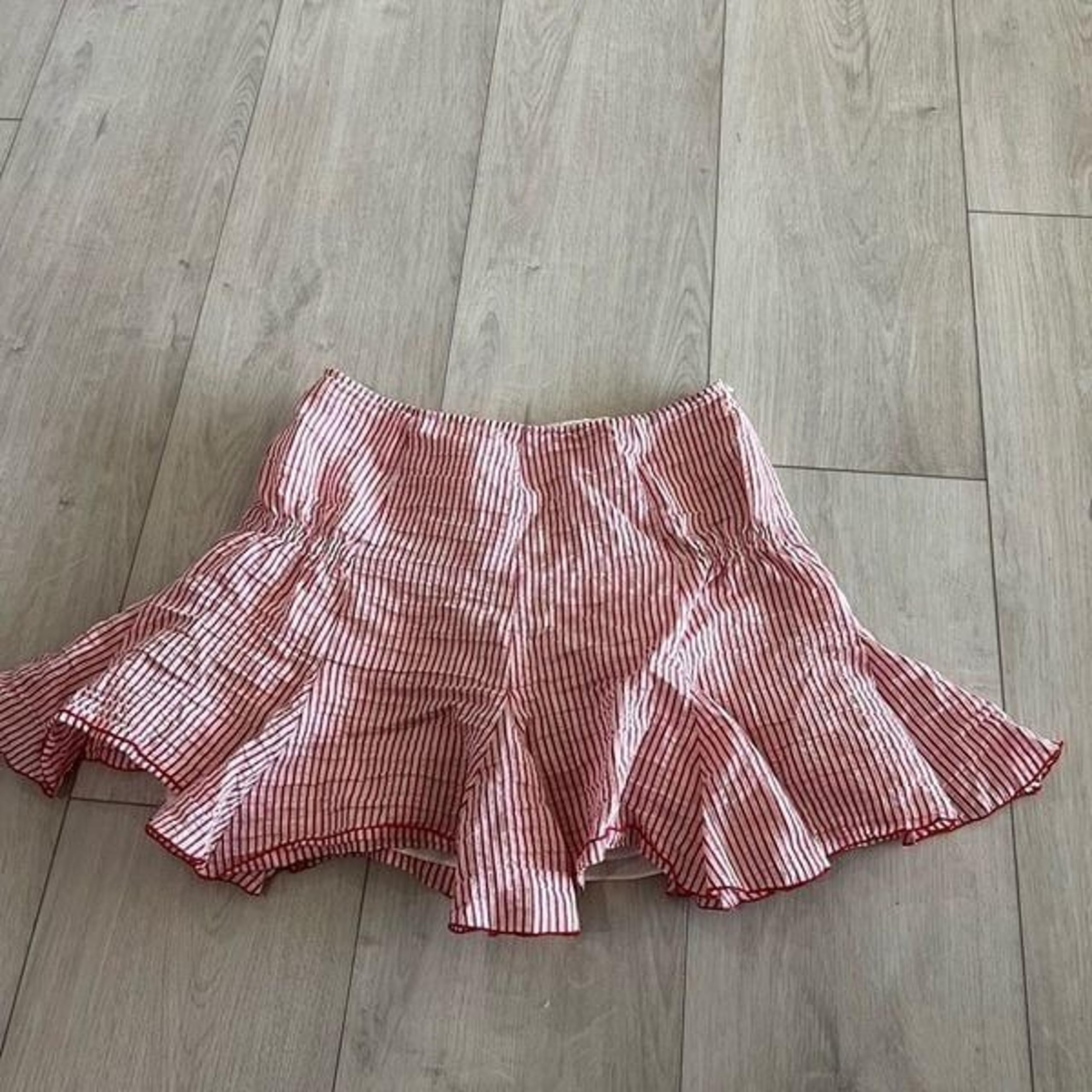 Twinkle by wenlan women striped skirt size 8