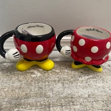 NWt Mickey and Minnie mugs