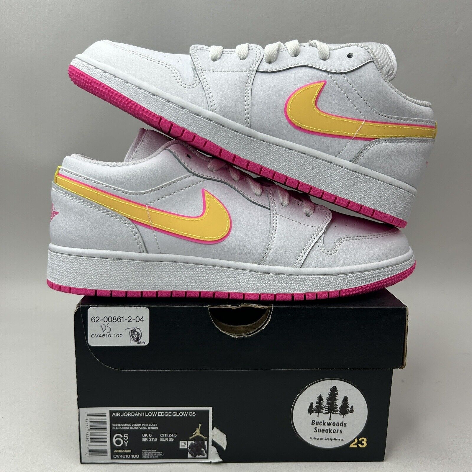 Nike Shoes Air Jordan Air Jordan 1 Low GS “Edge Glow” 2023