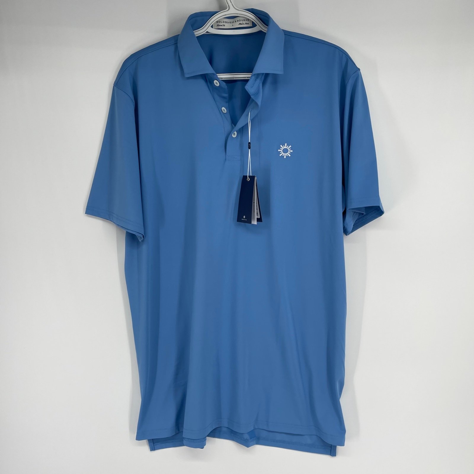 New! Holderness & Bourne Light Blue New With Tags Msrp 119.99 Size Large