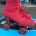 Sure-Grip Red roller skates Boardwalk
