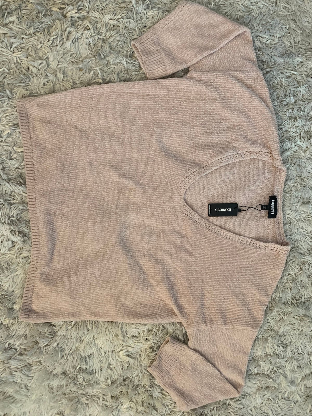 Express V Neck Sweater