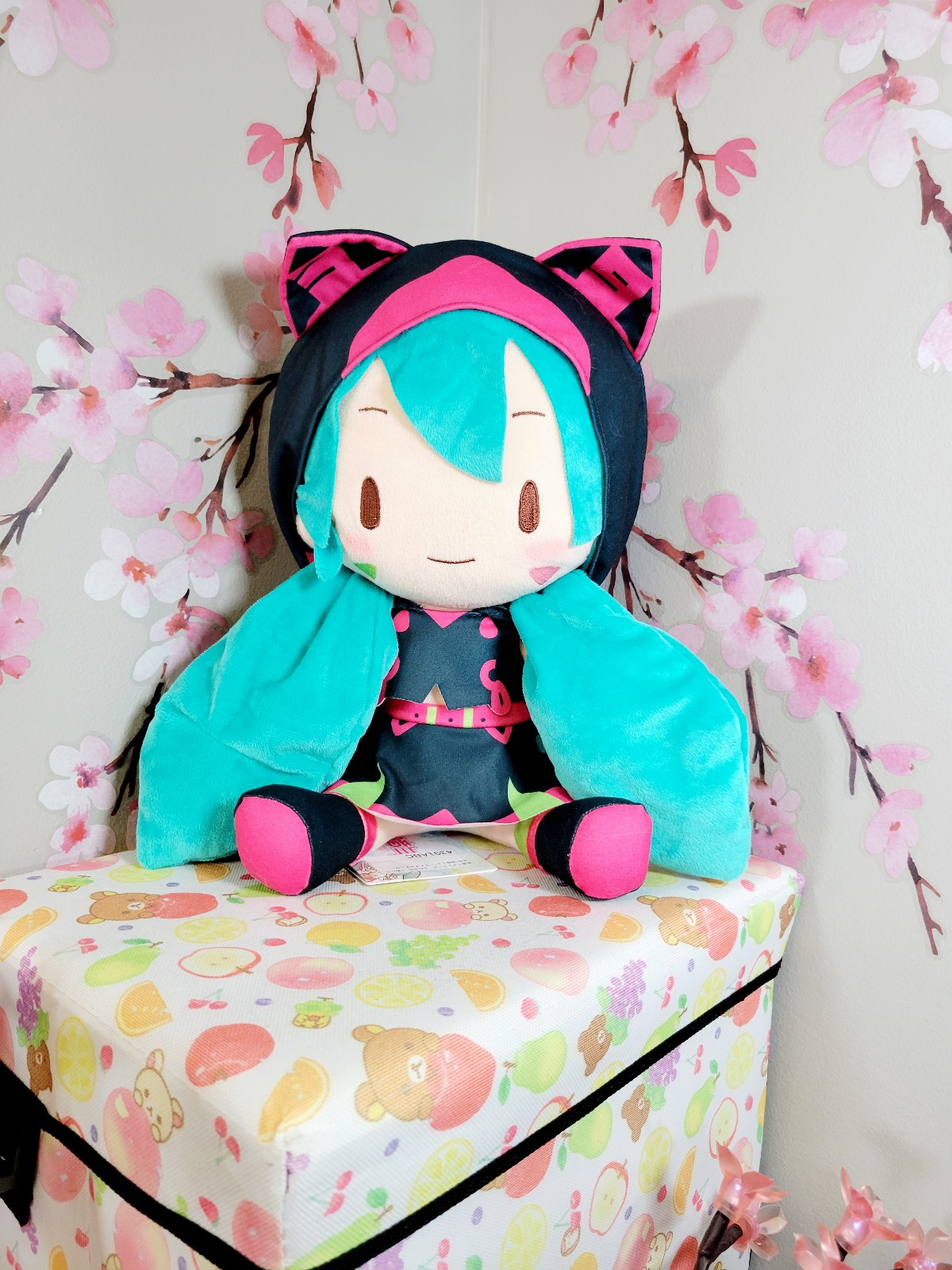 Sega Hatsune Miku Live Stage Fluffy Petite Plush