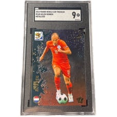 2010 Arjen Robben Panini World Cup Premium #148 Metalized SGC 9