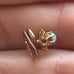 Antique Victorian 14k Gold Opal Collar/Shirt Stud