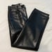 aritzia the melina cropped vegan leather pants