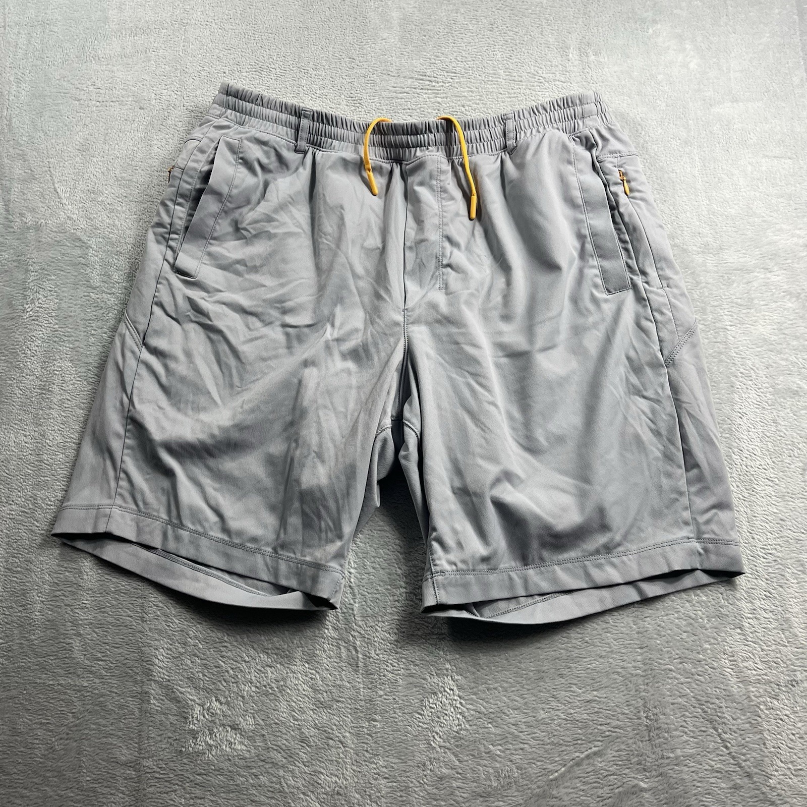Bird Dogs Shorts Boom For Your Boomstick Mens 2XL Long Gray Lined Gym Running
