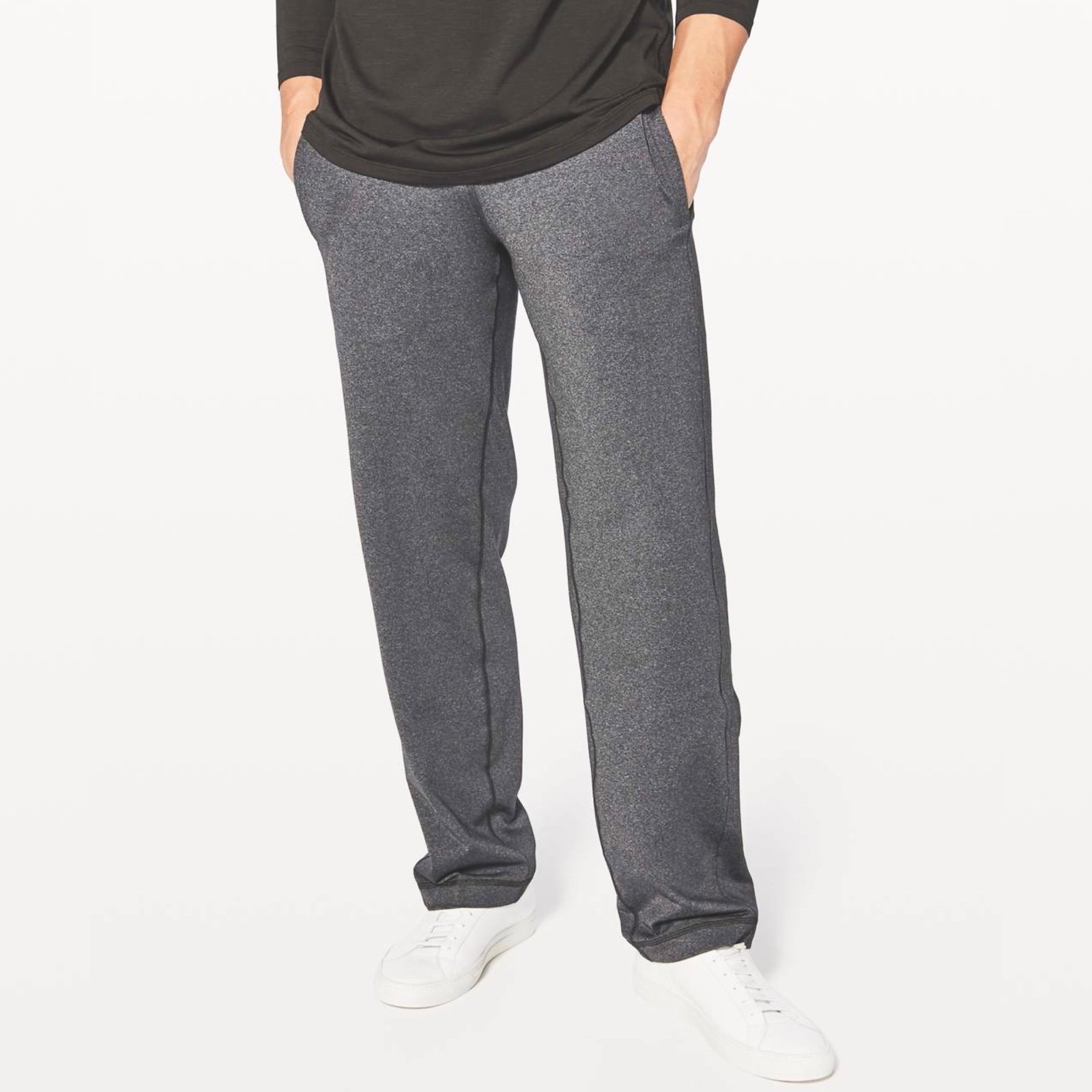 Lululemon Hustle Pant Sz M/33” In Heathered Black