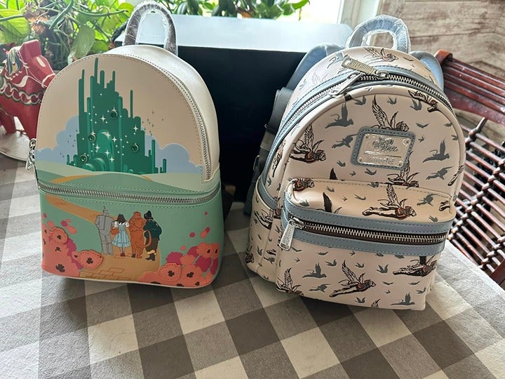 Emerald City, Flying Monkeys, Wizard of Oz, Loungefly, Mini Backpack Set