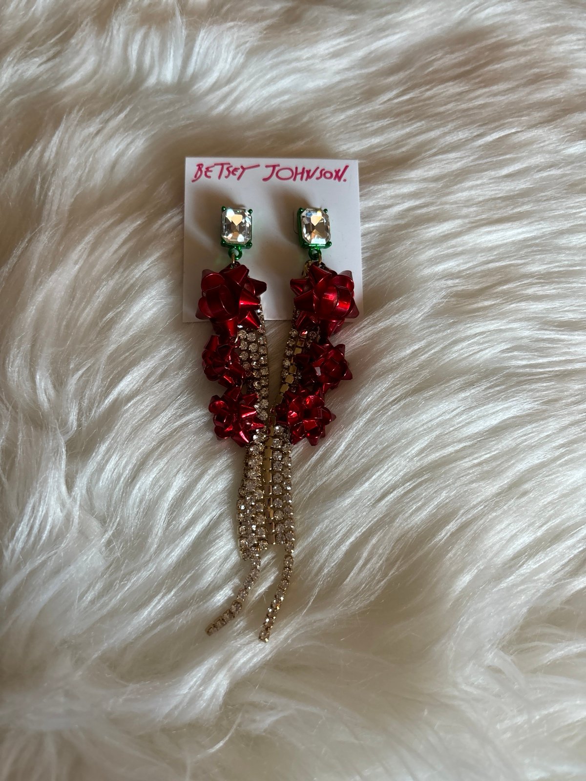 Betsey Johnson earrings