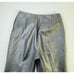 Vintage Distressed Leather High Rise Skinny Pants Womens 4