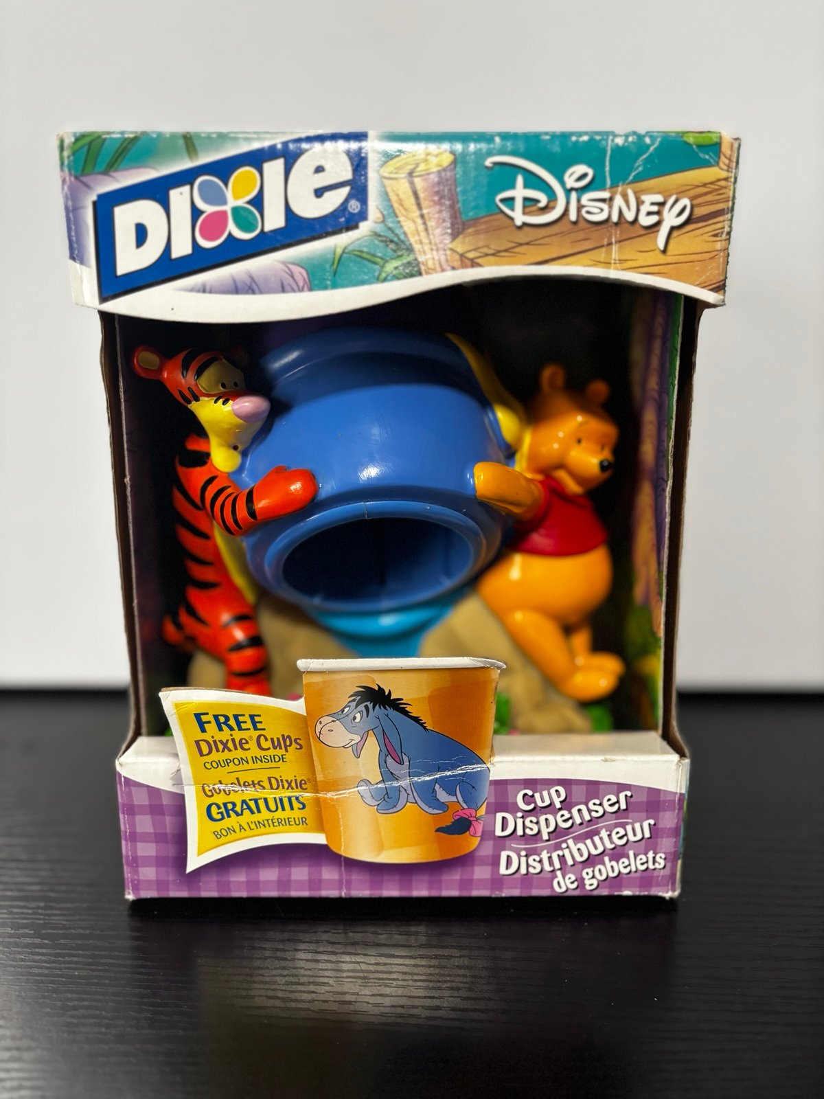 2002 Disney X Dixie Cup Dispenser Winnie the Pooh & Tigger