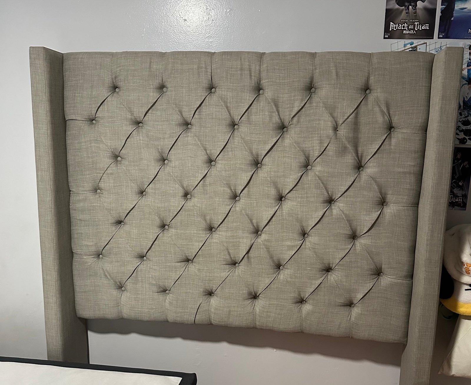 Bed Frame (Grey)