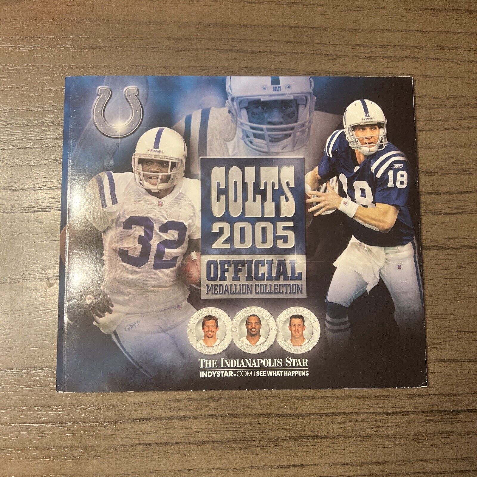 Indianapolis Colts 2005 Medallion Booklet Indystar No Coins Book Only