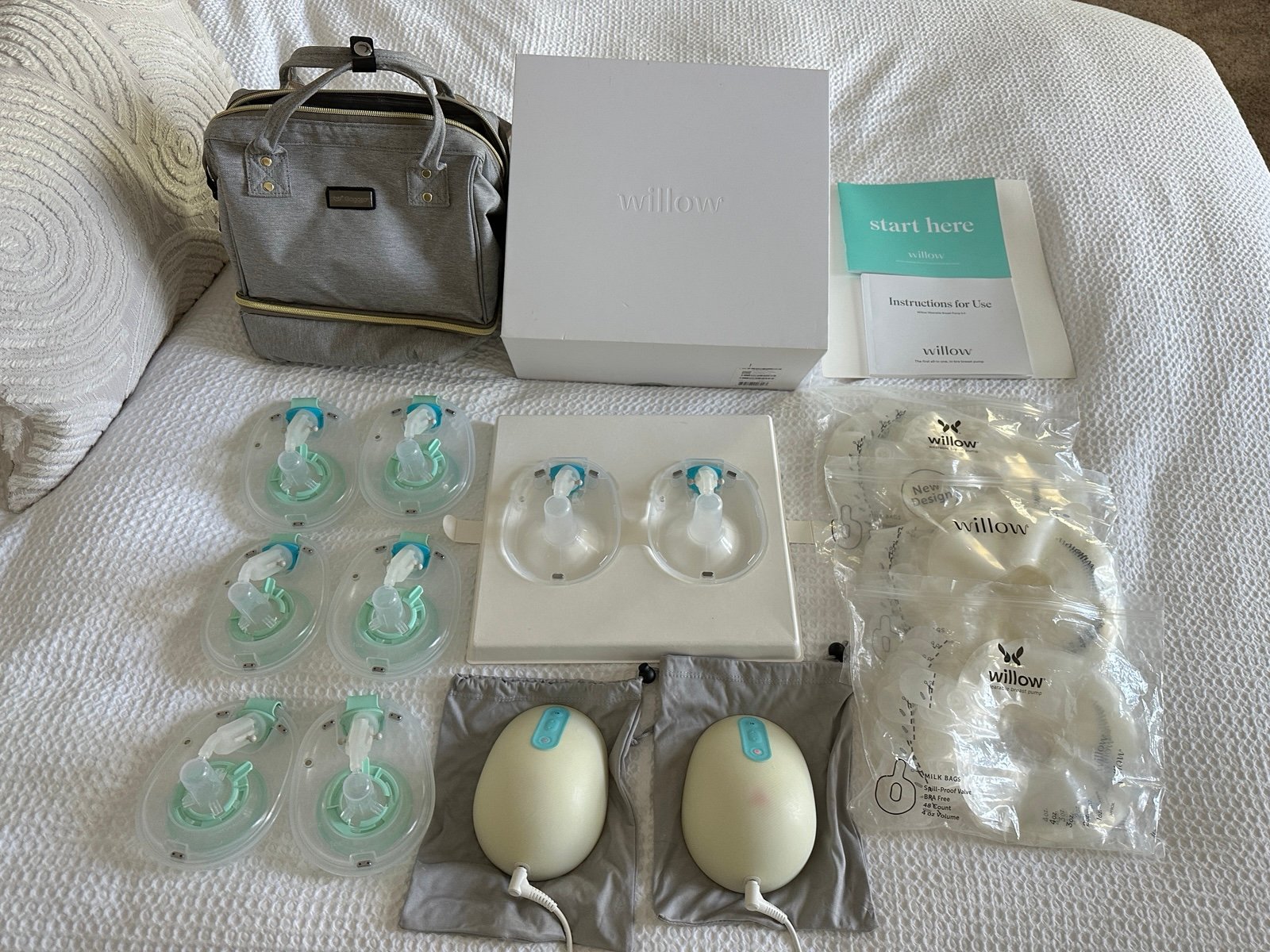 Willow 2.0 Pump with tons of accessories & extras