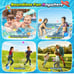 SOPPYCID 12Pcs Reusable Water Balloons, Pool Beach water Toys for Boys and Girls