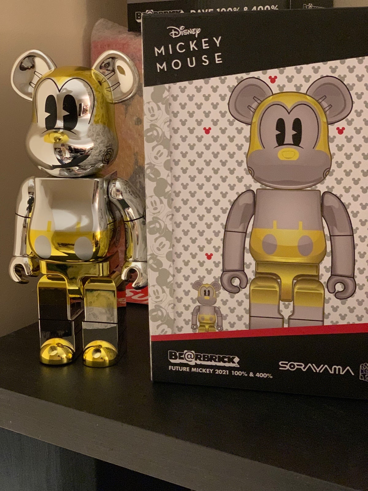 Bearbrick Sorayama Future Mickey 400+100%