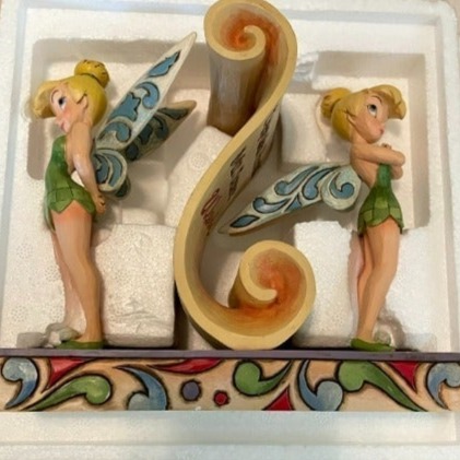 Tinkerbell "Have You Been Naughty Or Nice" Figurine NEW IN BOX