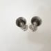 Elephant-Themed Pewter Wine Goblets Pair