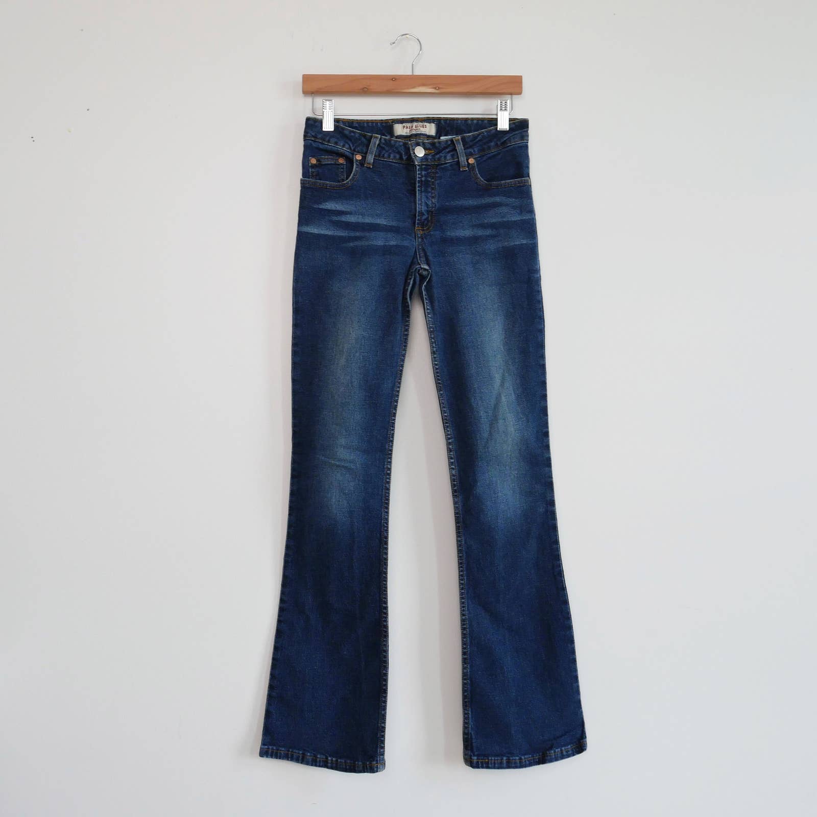 low rise flare leg jeans | y2k vintage paris blues originals flare jeans S