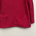 COS Wool Knit Sweater Top Red/Berry Pink 2-Pocket Long Sleeve