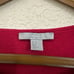 COS Wool Knit Sweater Top Red/Berry Pink 2-Pocket Long Sleeve