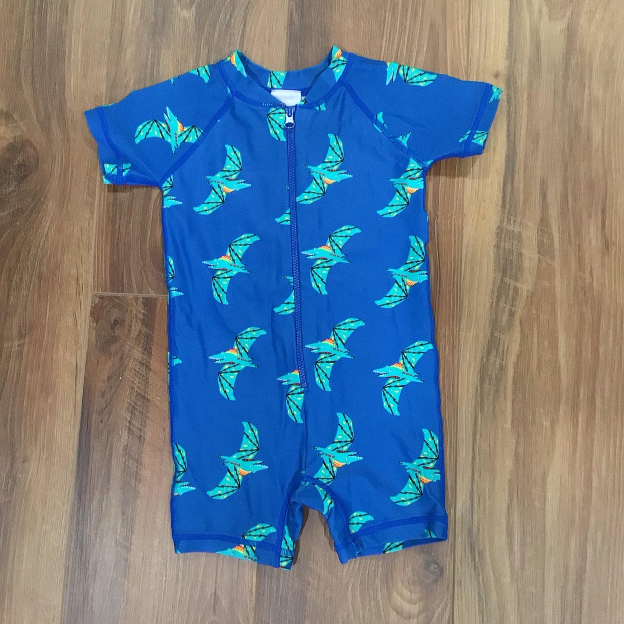 Hanna Andersson toddler boys rash guard swimsuit 2 toddler