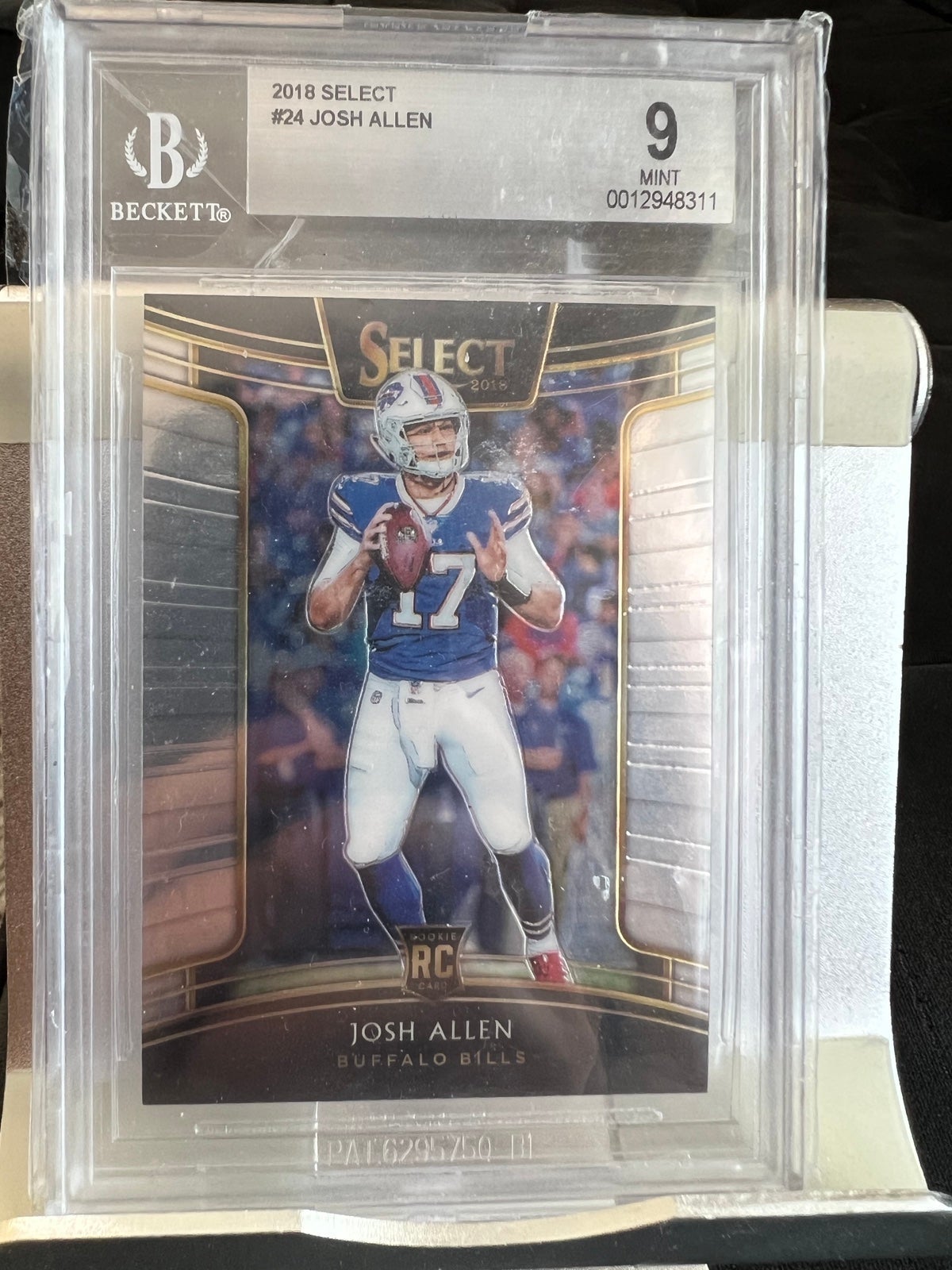 Josh Allen ROOKIE Card 2018 Panini Select CONCOURSE #24 RC Buffalo Bills QB NFL
